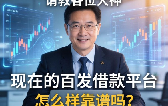 请教各位大神,现在的百发借款平台怎么样?靠谱吗?