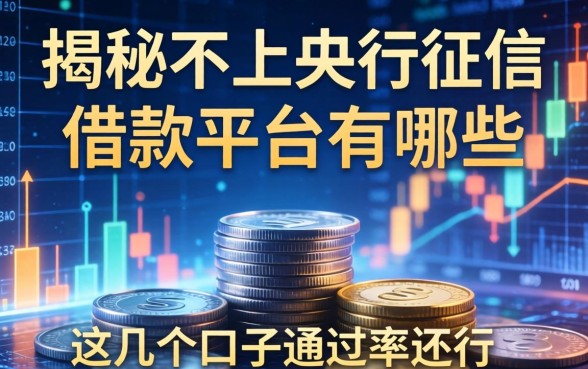 揭秘不上央行征信的借款平台有哪些,这几个口子通过率还行