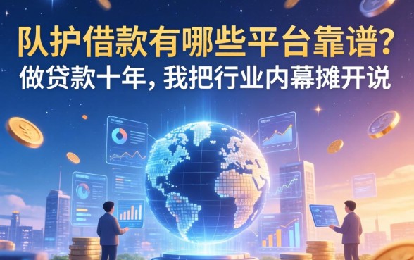 app借款的有哪些平台靠谱?做贷款十年,我把行业内幕摊开说