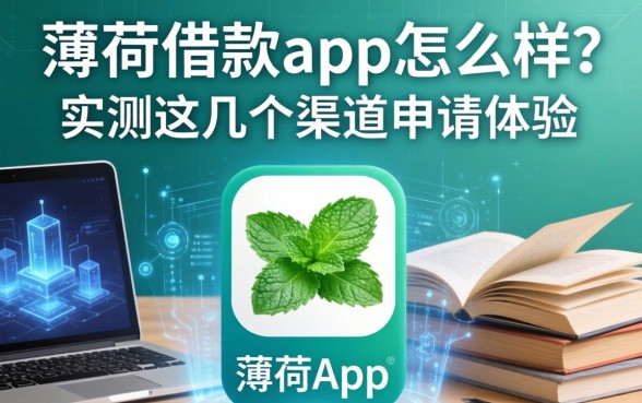 薄荷借款app怎么样?实测这几个渠道申请体验