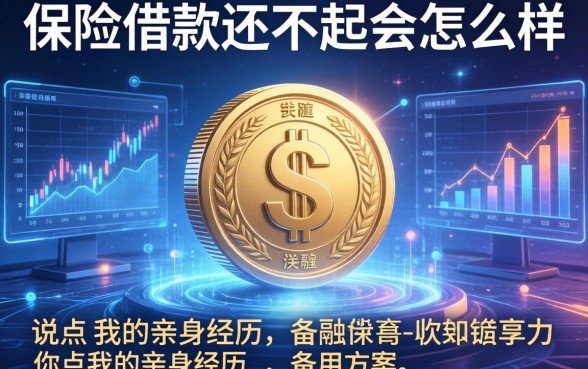 关于保险借款还不起会怎么样，说点我的亲身经历和备用方案