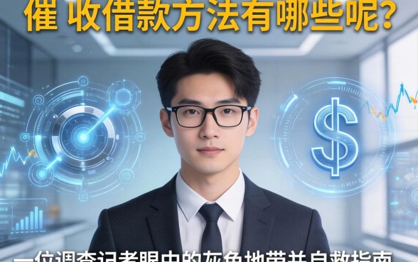 催收借款方法有哪些呢？一位调查记者眼中的灰色地带与自救指南