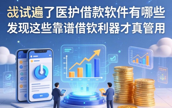 我试遍了医护借款软件有哪些,发现这些靠谱借钱利器才真管用