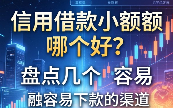 信用借款小额度哪个好？盘点几个容易下款的渠道