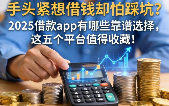 手头紧想借钱却怕踩坑？2025借款app有哪些靠谱选择，这五个平台值得收藏！