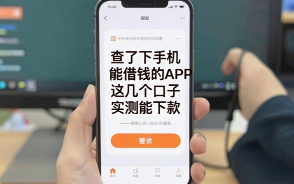 查了下手机里能借钱的APP,这几个口子实测能下款