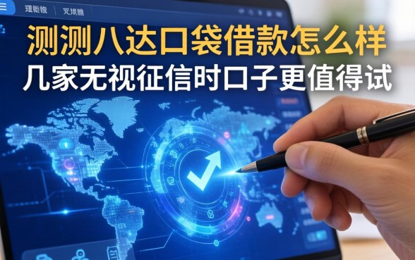 实测八达口袋借款怎么样，这几家无视征信的口子更值得试