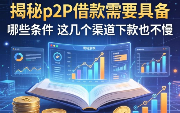 揭秘p2p借款需要具备哪些条件,这几个渠道下款也不慢