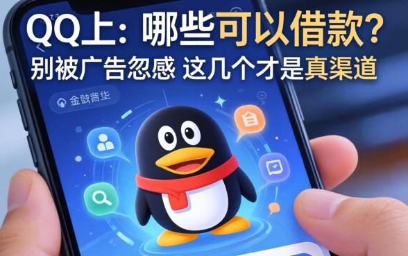 qq上哪些可以借款?别被广告忽悠,这几个才是真渠道