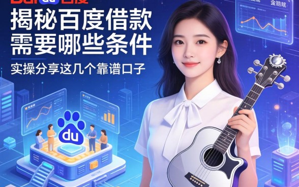 揭秘百度借款需要哪些条件，实操分享这几个靠谱口子