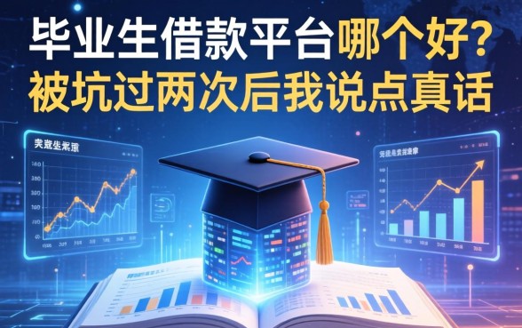 毕业生借款平台哪个好?被坑过两次后我说点真话