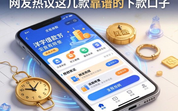 带洋字的借款软件有哪些？网友热议这几款靠谱的下款口子