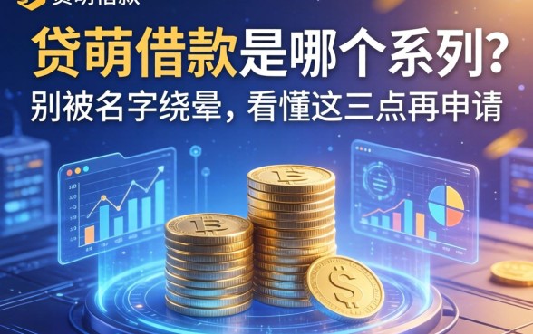 贷萌借款是哪个系列的?别被名字绕晕,看懂这三点再申请