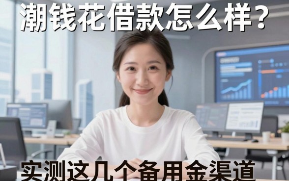 潮钱花借款怎么样?实测这几个备用金渠道