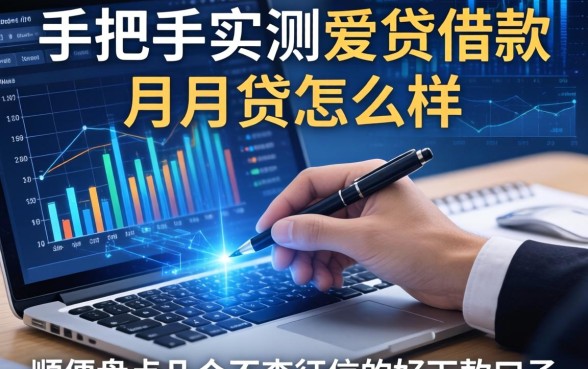 手把手实测爱贷借款月月贷怎么样,顺便盘点几个不查征信的好下款口子