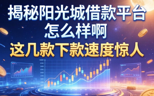 揭秘阳光城借款平台怎么样啊，这几款下款速度惊人