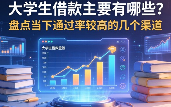 大学生借款主要有哪些？盘点当下通过率较高的几个渠道