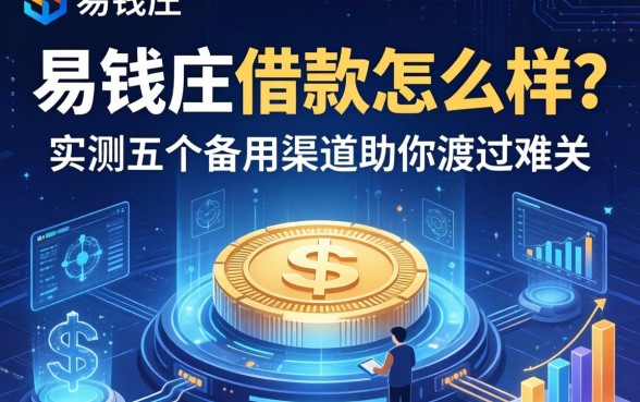 易钱庄借款怎么样？实测五个备用渠道助你渡过难关