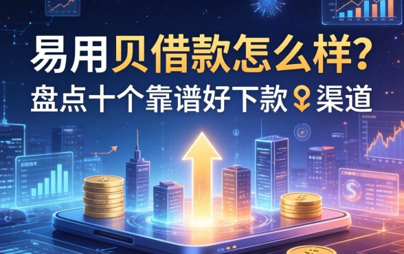 易用贝借款怎么样？盘点十个靠谱好下款的渠道