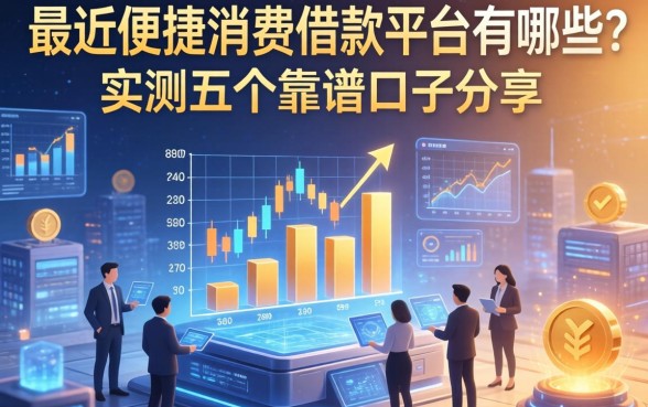 最近便捷消费借款平台有哪些？实测五个靠谱口子分享