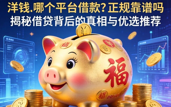 洋钱罐是哪个平台的借款?正规靠谱吗?揭秘借贷背后的真相与优选推荐