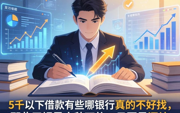 我翻遍了全网，发现5千以下的借款有哪些银行真的不好找，那些无视黑户秒下的口子更是深坑