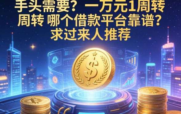 手头需要一万元周转，哪个借款平台靠谱？求过来人推荐