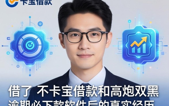 我借了艾卡宝借款和高炮双黑逾期必下款软件后的真实经历