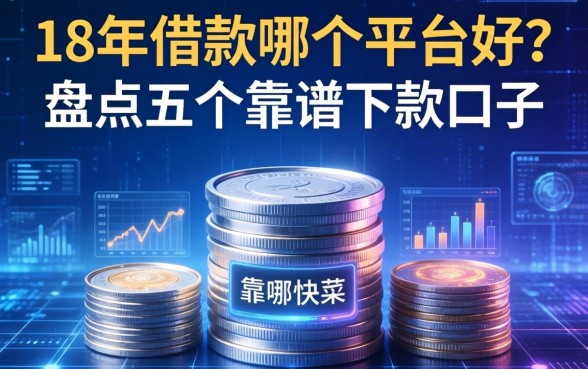 18年借款哪个平台好？盘点五个靠谱下款口子