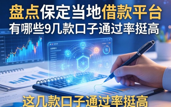 盘点保定当地借款平台有哪些,这几款口子通过率挺高