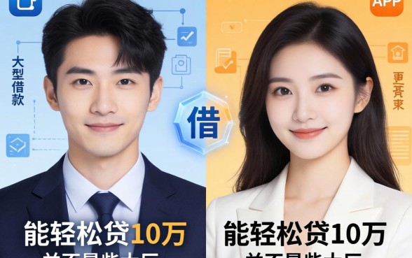 我对比了大型借款app有哪些，发现能轻松贷10万的并不是那些大厂产品