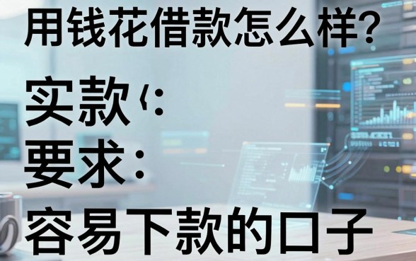 用钱花借款怎么样?实测几款容易下款的口子