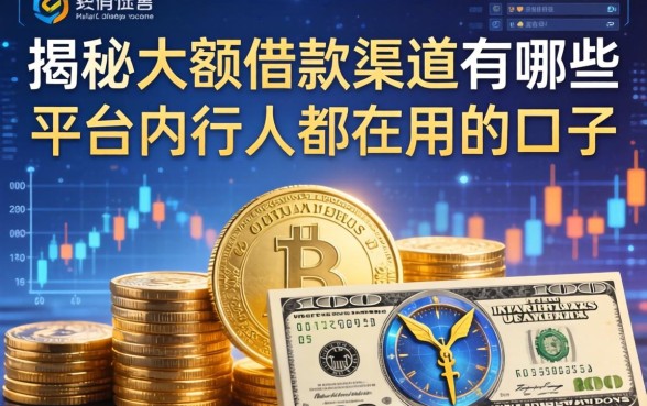 揭秘大额借款渠道有哪些平台，内行人都在用的口子