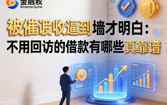 被催收逼到墙角才明白:不用回访的借款有哪些真靠谱