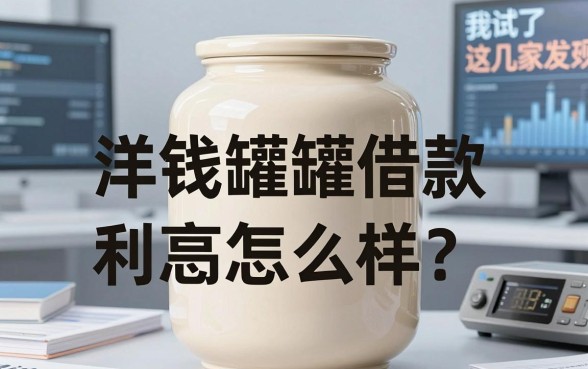 洋钱罐借款利息高怎么样？我试了这几家发现利息更友好