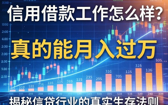 信用借款工作怎么样？真的能月入过万吗？揭秘信贷行业的真实生存法则