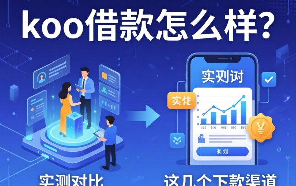 koo借款怎么样？实测对比这几个下款渠道