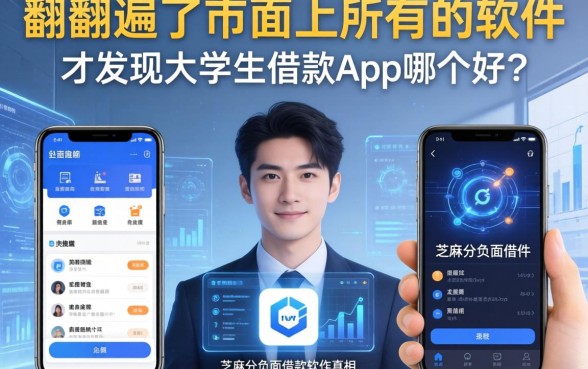 我翻遍了市面上所有的软件，才发现大学生借款app哪个好和芝麻分负面借款的软件真相