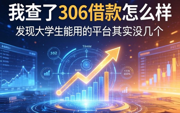 我查了306借款怎么样，发现大学生能用的平台其实没几个