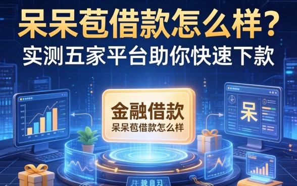呆呆苞借款怎么样？实测五家平台助你快速下款