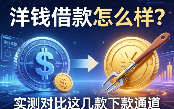 洋钱借款怎么样?实测对比这几款下款通道