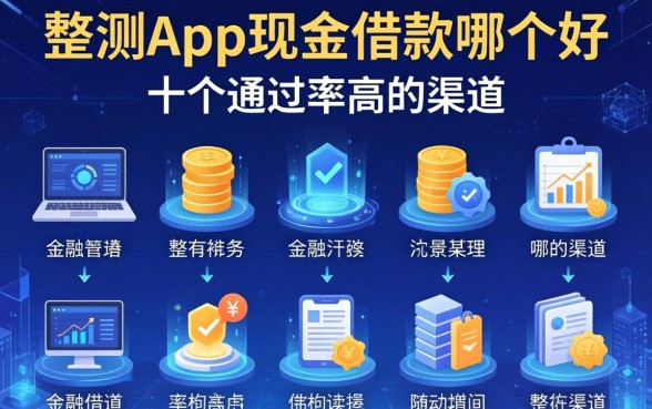 实测app现金借款哪个好，整理了十个通过率高的渠道