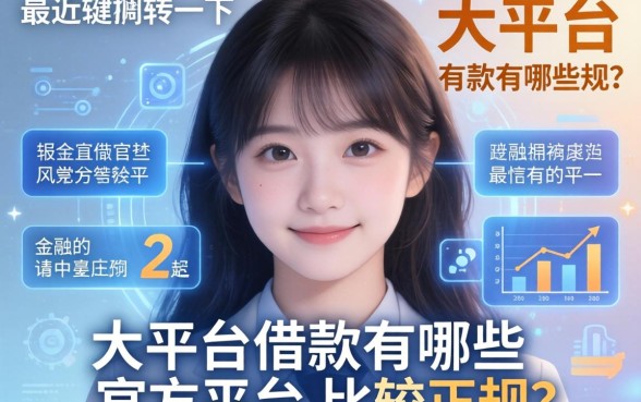 最近想周转一下,大平台借款有哪些官方平台比较正规?