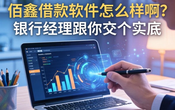 佰鑫借款软件怎么样啊？银行经理跟你交个实底