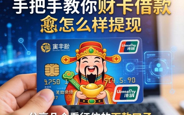手把手教你财神卡借款怎么样提现，分享几个不看征信的下款口子