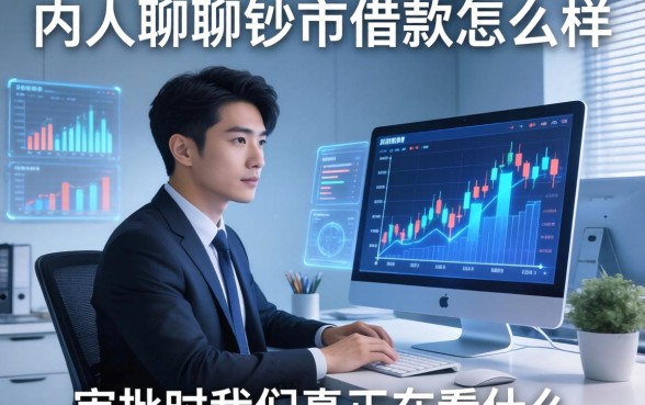 内部人聊聊钞市借款怎么样，审批时我们真正在看什么