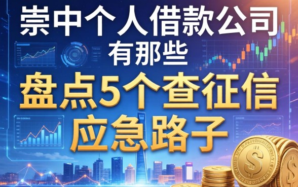 崇左个人借款公司有哪些?盘点5个不查征信的应急路子