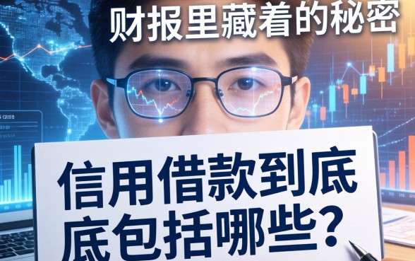 财报里藏着的秘密:信用借款到底包括哪些?
