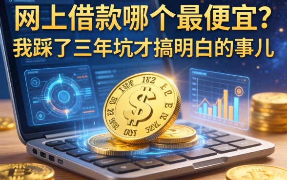 从网上借款哪个最便宜？我踩了三年坑才搞明白的事儿