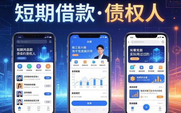短期借款的债权人有哪些?分享几家我实际用过的平台